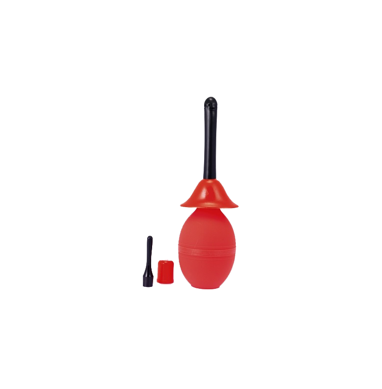 Poire a lavement rouge PoppersPlanet