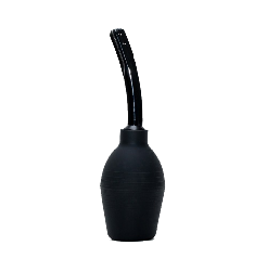 Poire a lavement noire 350ml PoppersPlanet