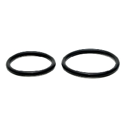 rimba lot de 2 cockrings rond latex diametre 40 45 poppers planet
